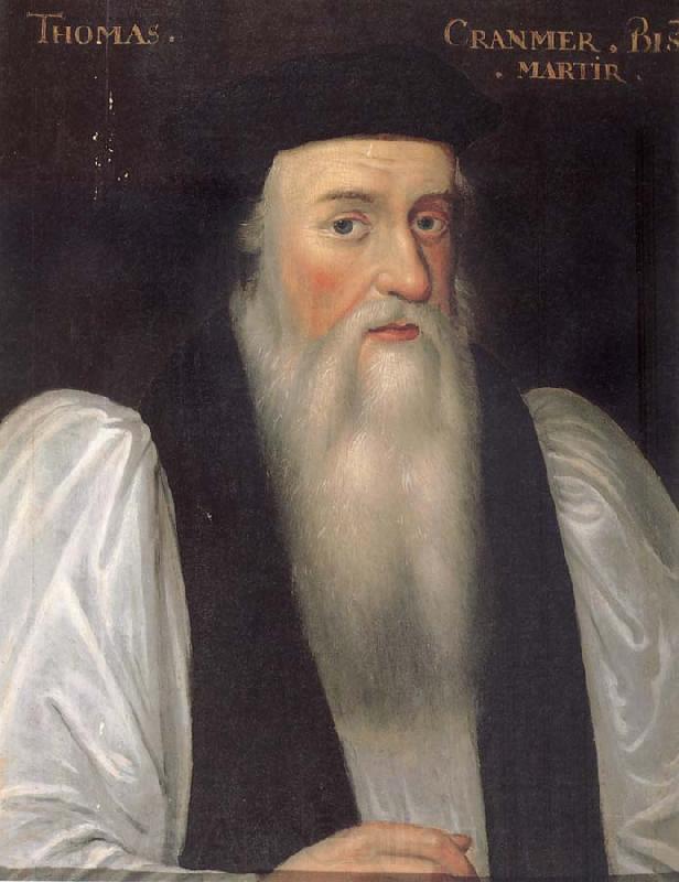 unknow artist Thomas Cranmer,Archbishop of Canterbury Spain oil painting art